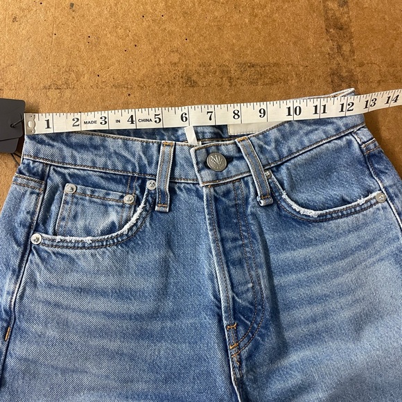 Rag & Bone New York Hermosa Maya High-Rise, Ankle Leg, 100%Cotton, NEW, Size 24. - Picture 9 of 12